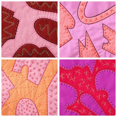 Paint Your Way In. Stitch Your Way Out